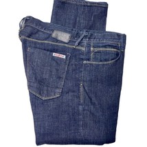 HUDSON Jeans Cut A02983 Style M235DHK Buttoned Fly Straight Leg Denim Men&#39;s 36 - £28.43 GBP