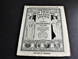 Great Men and Famous Women-Series of  Sketches, Part 28-1894 Magazine.  - £16.67 GBP