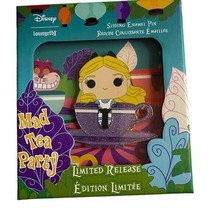 Disney Loungefly Mad Tea Party Pin Limited Release - £23.04 GBP