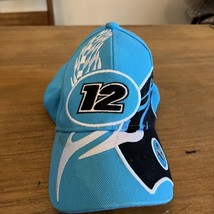 Ryan Newman Hat Cap Strap Back Mens Blue Black Logo NASCAR - £7.78 GBP