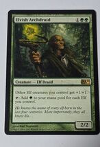 Elvish Archdruid Core Set 2012 (M12) Regular 2/2 Green Elf Druid Tap For... - $1.77