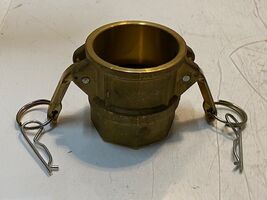 Neco D-200 Cam Lock Coupling 63mm Bore 76mm OD 56mm Thread Bore 67mm Thr... - $31.03