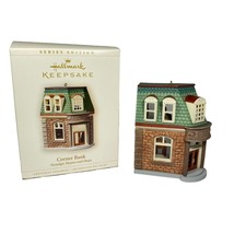 Hallmark Keepsake Ornament Corner Bank Nostalgic Houses Shops Christmas ... - $9.60
