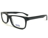 Robert Mitchel Eyeglasses Frames RM 2009 BK Black Rectangular Full Rim 5... - $55.57