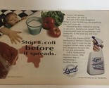 1997 Lysol Vintage Print Ad Advertisement pa14 - $6.92