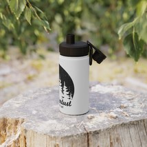 Stainless Steel Water Bottle, Sports Lid, Double-Wall Insulation, 12oz 1... - £29.85 GBP+