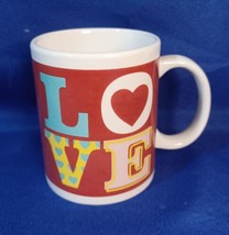 Just for You By Megatoys Coffee Mug Love With Hearts - Valentines Day Gift - £11.02 GBP