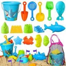 Beach Sand Toys For Kids Toddlers - Shark Beach Toys For Kids 3-10, Todd... - £29.29 GBP