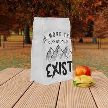 Customizable Mountain Lunch Bag - Motivational Nature Design, Insulated, Water-R - £30.55 GBP