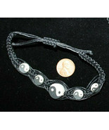 YIN YANG ANKLET BRACELET-Retro Hippy Boho Charm Funky Novelty Costume Je... - $5.85