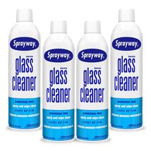 Sprayway Glass Cleaner Aerosol Spray Clean Fresh Scent - £19.54 GBP