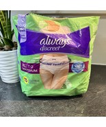 Always Discreet Underwear Maximum Absorb Womens XL, Opened 8 Count - $12.56 CAD