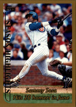 1999 Topps #202 Sammy Sosa Chicago Cubs ⚾ - £0.66 GBP