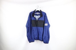 Vintage 90s Nautica Competition Mens Large Spell Out Waterproof Pullover Jacket - £38.75 GBP