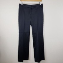Alberto Makali | Black Shiny Trouser Pants, womens size 8 - $19.34