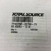 Total Source TY43750-22750-71 RH Tie Rod Assembly - $39.99
