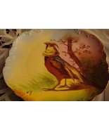 Old German Plate Decorated with birdsm, Molded and Ruffled Borders, Gold... - $1,048.16 MXN