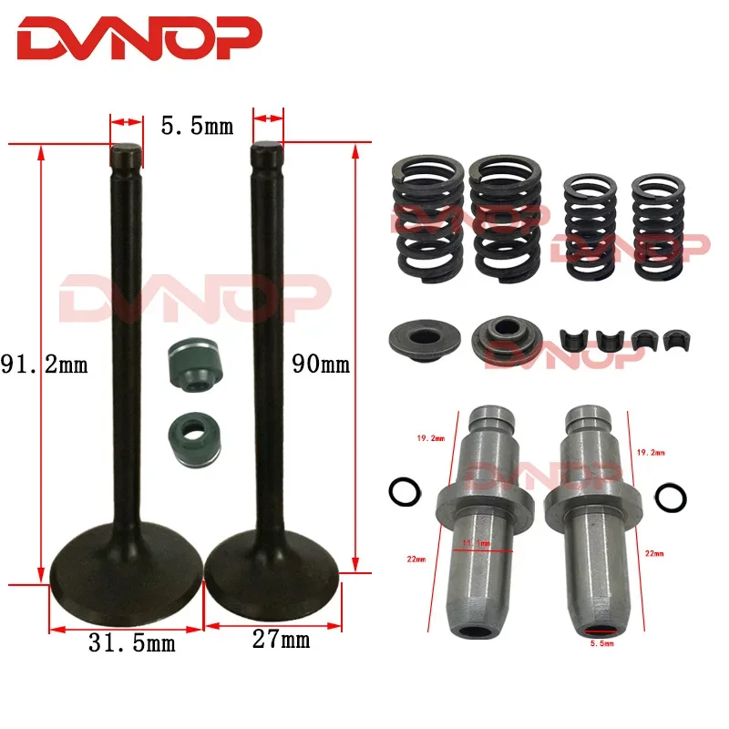 Orcycle engine valve kit for honda crf230 crf230f crf230l crf230m 2003 2019 crf 230 f m thumb200
