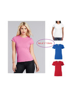 Women&#39;s Crew Neck Cotton T-shirt (3-Pack)   Short Sleeve Basic Plain Te... - $439.82 MXN+