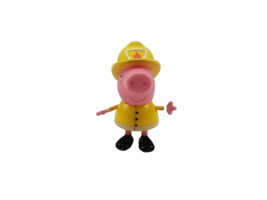 Peppa Pig Firehouse Little Places Firefighter MUMMY Pig Figure - £8.91 GBP