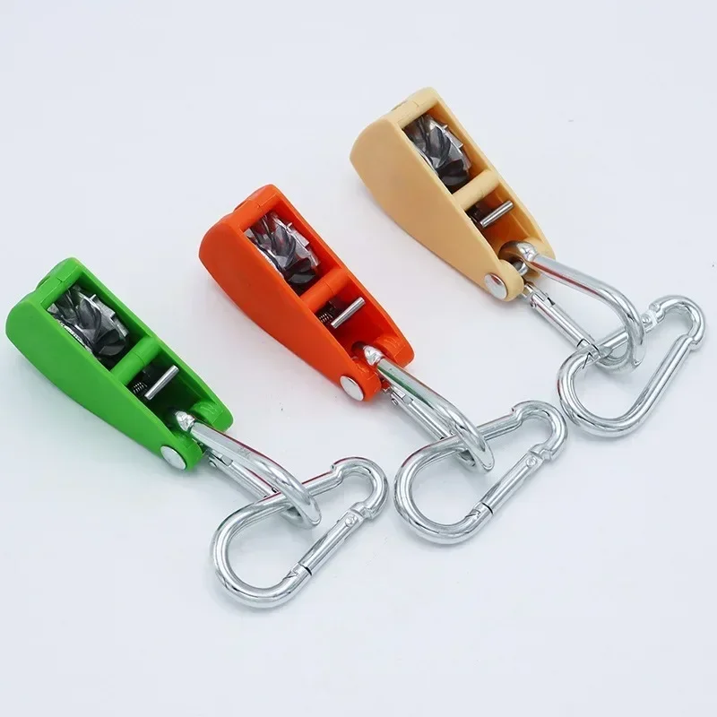 Camping Awning Wind Rope Tent Hook Tension Rope Fastener Fixed Buckle Pulley - £12.24 GBP+