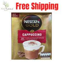 NESCAFE Gold Cappuccino Coffee Mix 17 Gram 10 Pieces نسكافيه جولد كابتشينو - $18.80