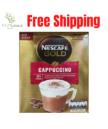 NESCAFE Gold Cappuccino Coffee Mix 17 Gram 10 Pieces نسكافيه جولد كابتشينو - $350.92 MXN