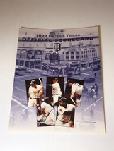 1999 Detroit Tigers vs. Baltimore Orioles Official Scorecard Unscored - £4.71 GBP