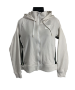 NIKE Women&#39;s Size S Full Zip Hooded Swoosh Spelled Logo Track Jacket Sid... - $90.93 CAD