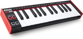 Akai Professional Lpk25 - Usb Midi Keyboard Controller With 25 Responsive, Black - $76.99