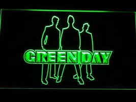 Green Day LED Neon Light Sign Hang Wall Home Decor, Room, Glowing Craft Gift - £20.95 GBP+