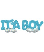 It&#39;s A Boy Balloons Yard Display Foil JUMBO Outdoor Indoor Large Decoration - $36.53
