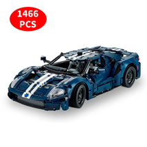 Classic Racing Car Building Blocks Set Expert Sport Vehicle Model Moc Br... - £35.77 GBP