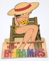 Betty Boop Bahamas Souvenir Postcard BAH-SH133 1999 King Features Vintage - £9.85 GBP