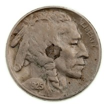 1925-D 5C Buffalo Nickel En Très Fin VF État, Beau Détail pour Grade - $62.96