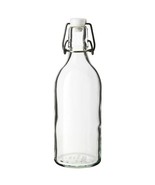 4 Counts Bottle with stopper, clear glass 17 oz/Count - £59.25 GBP
