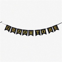 Forever Fiancé Celebration Set: Swallowtail Banner for Groom-to-Be! Ultimate Bac - £20.28 GBP