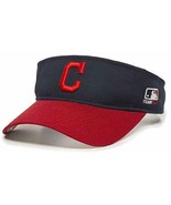 Cleveland Indians MLB OC Sports Two Tone Golf Sun Visor Hat Cap Adult Ad... - £11.79 GBP