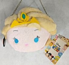 Disney Frozen Elsa tsum tsum Purse Bag Plush Chain Strap with Stitch Charm - £17.50 GBP