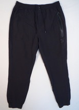 Puma Water Wind Resistant Black Glisten Jogger Pants Men&#39;s XL  NWT 571774 - $74.24
