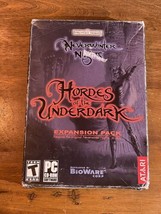 Neverwinter Nights: Hordes of the Underdark (PC, 2003) - £7.81 GBP