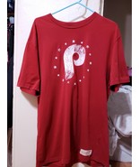Mitchell &amp; Ness MLB Men’s Philadelphia Phillies Red T Shirt Large  - $532.00 MXN