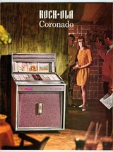 Rock-Ola 431 Coronado Jukebox Art FLYER Phonograph Music 1966 Original F... - $27.55