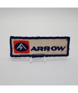 Vintage Arrow Blue on Orange Logo Driver Employee Uniform or Jacket Sew-... - $346.96 MXN