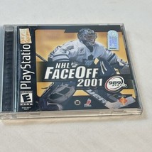 NHL FaceOff 2001 PS1 PlayStation 1 + Reg Card - Complete CIB - £3.50 GBP