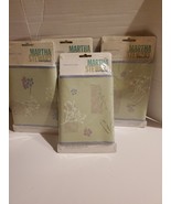  4 WOODCUT BOTANICAL Martha Stewart Everyday 1999 Wallpaper Border BJC63... - $28.70