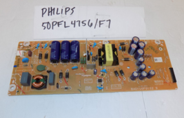 Power Supply for Philips 50PFL4756/F7 BAD1U0F01 02 3 - £22.72 GBP