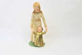 Goebel Porcelain Figurine "Her Shining Hour" Mother and Child  BYI 56 1966  Mark - $40.00