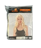Happy Halloween Long Blonde Hair Wig Adult One Size Costume Halloween Dr... - $12.51 CAD
