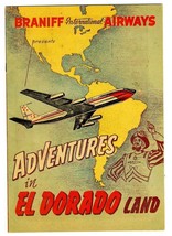 Braniff International Airways Adventures in El Dorado Land Childrens Book 1959 - £3,868.34 GBP